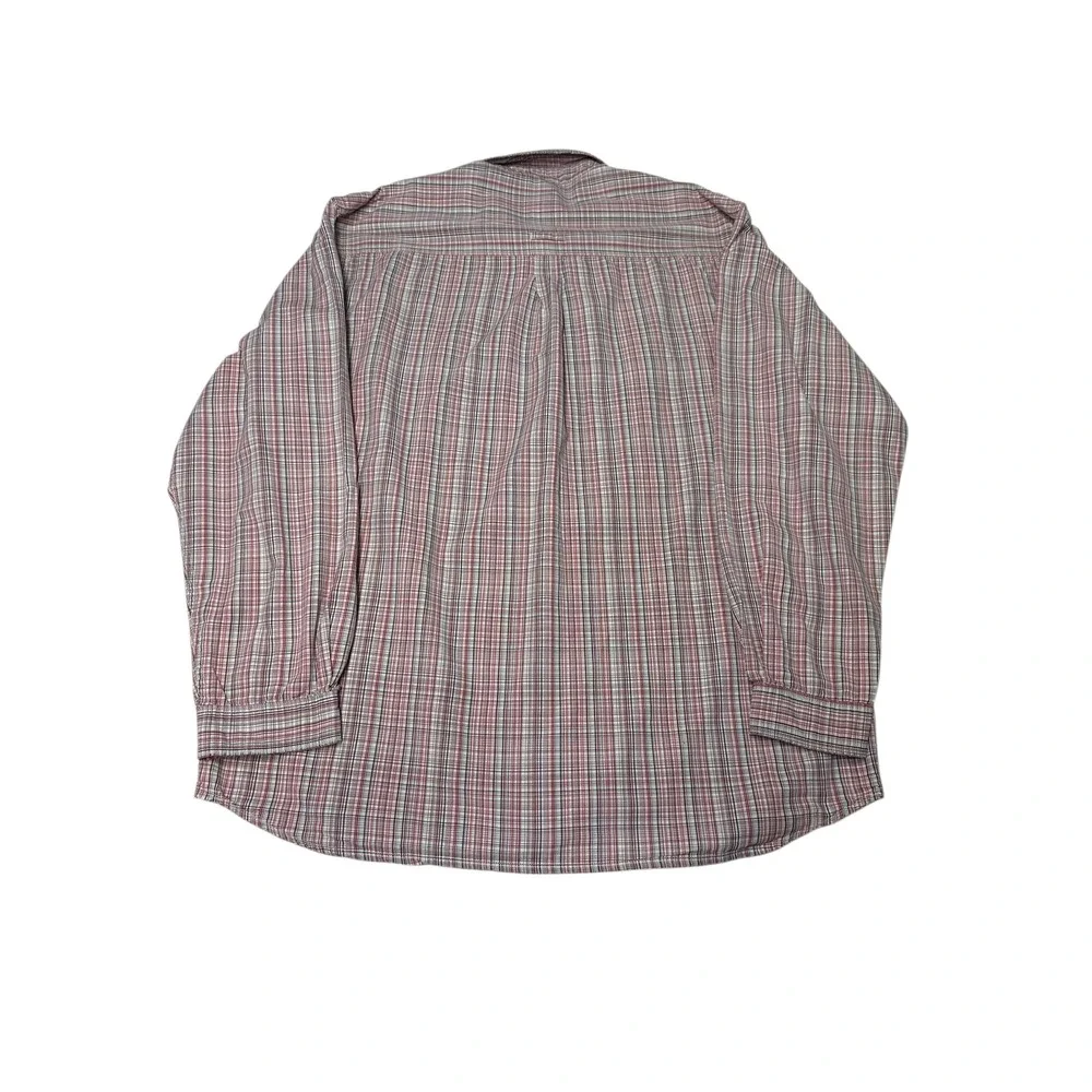 The North Face Mens XL‎ Series Red Plaid Button Down Long Sleeve Shirt
